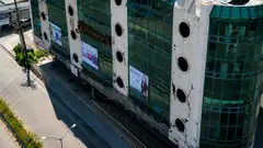 Destroyed building after the June 2026 Mindanao earthquake