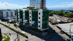 Damaged building in General Santos after the June 2026 earthquake