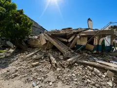 Crumbled building in General Santos after the June 2026 Mindanao earthquake