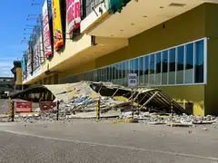 Mall area aftermath in General Santos after the June 2026 earthquake