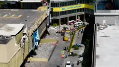Rescuers arriving after the June 2026 Mindanao earthquake